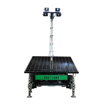 Torre de luz Trime X-SOLAR 4x65W LED